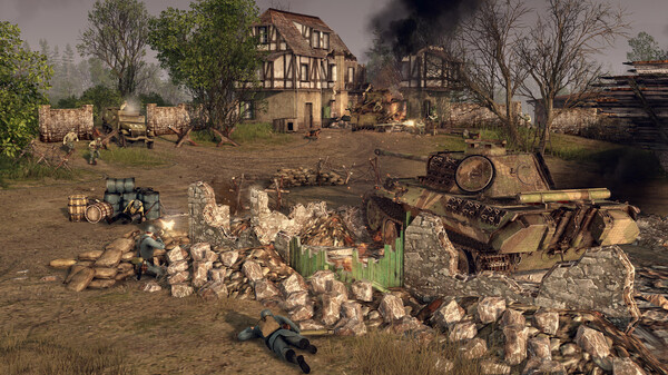 Игра Men of War II, скриншот
