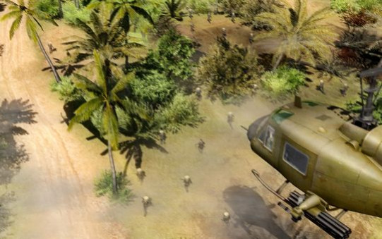 Игра Men of War: Vietnam, скриншот