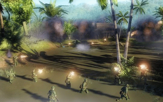 Игра Men of War: Vietnam, скриншот