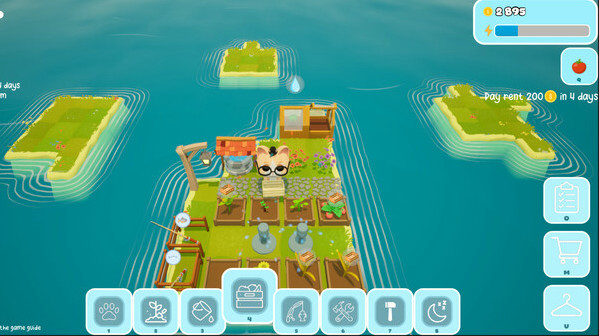 Игра Meowland: Island Farm, скриншот