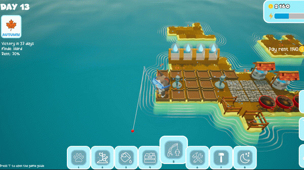 Игра Meowland: Island Farm, скриншот