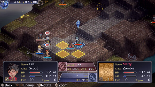 Игра Mercenaries Lament: Requiem of the Silver Wolf, скриншот