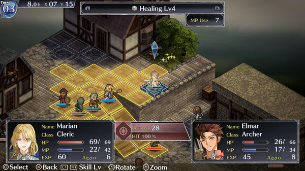Игра Mercenaries Lament: Requiem of the Silver Wolf, скриншот