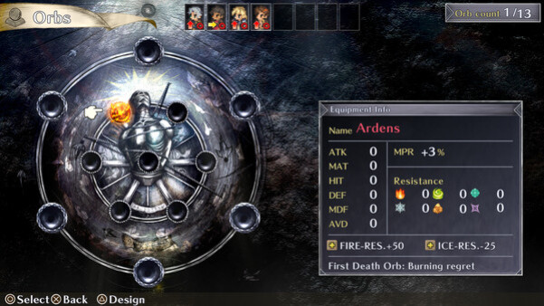 Игра Mercenaries Lament: Requiem of the Silver Wolf, скриншот