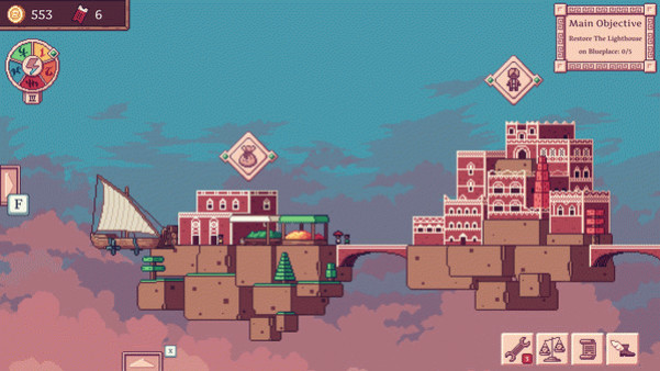 Игра Merchant of the Skies, скриншот