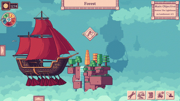 Игра Merchant of the Skies, скриншот