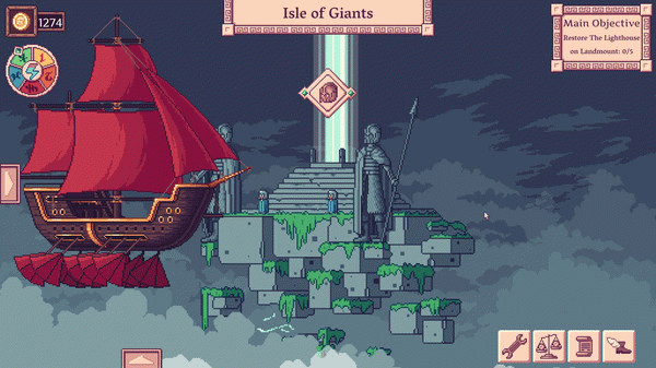 Игра Merchant of the Skies, скриншот