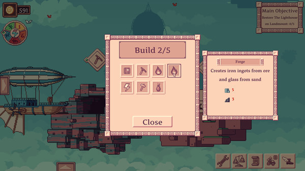 Игра Merchant of the Skies, скриншот