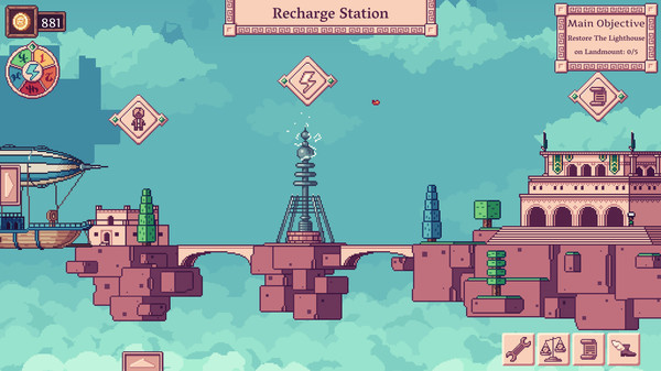 Игра Merchant of the Skies, скриншот
