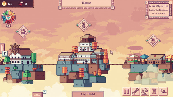 Игра Merchant of the Skies, скриншот