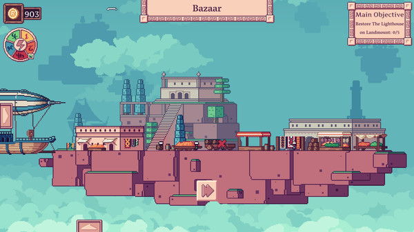 Игра Merchant of the Skies, скриншот