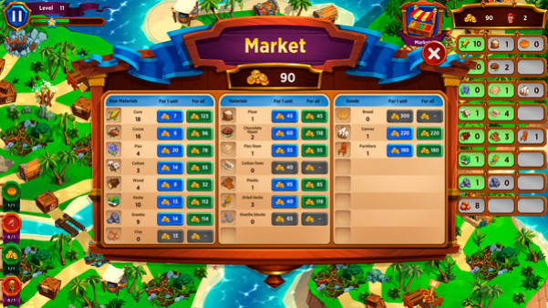 Игра Merchants of the Caribbean, скриншот
