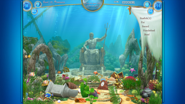 Игра Mermaid Adventures: The Frozen Time, скриншот