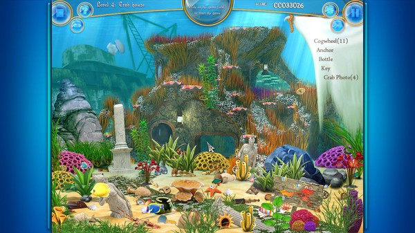 Игра Mermaid Adventures: The Frozen Time, скриншот