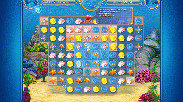 Игра Mermaid Adventures: The Magic Pearl, скриншот