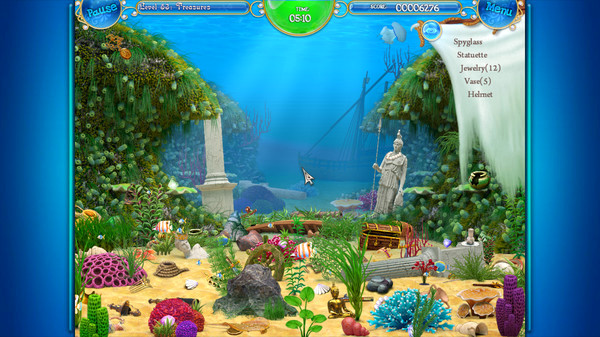 Игра Mermaid Adventures: The Magic Pearl, скриншот