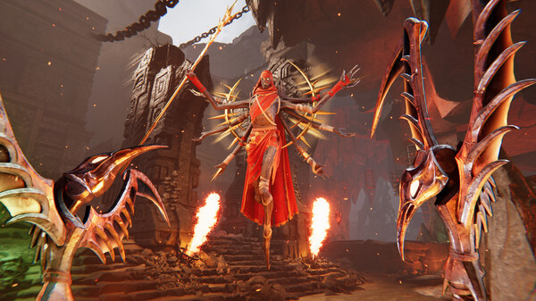 Игра Metal: Hellsinger, скриншот