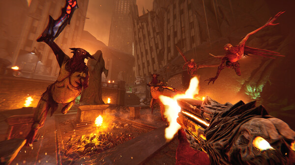 Игра Metal: Hellsinger, скриншот
