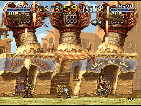 Игра METAL SLUG 2, скриншот