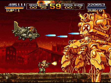 Игра METAL SLUG 2, скриншот
