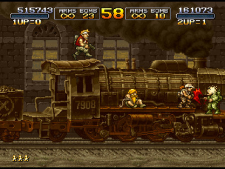 Игра METAL SLUG 2, скриншот