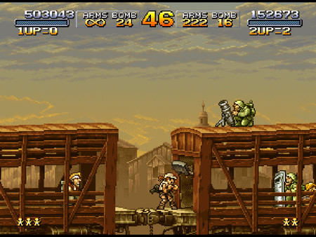 Игра METAL SLUG 2, скриншот