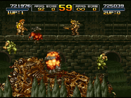 Игра METAL SLUG 2, скриншот