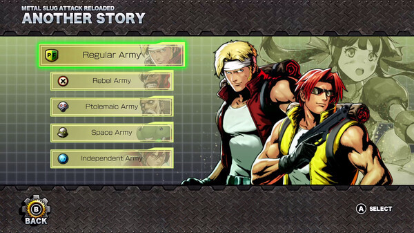 Игра METAL SLUG ATTACK RELOADED, скриншот