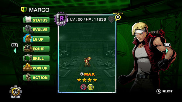Игра METAL SLUG ATTACK RELOADED, скриншот