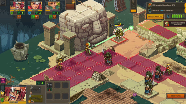 Игра Metal Slug Tactics, скриншот
