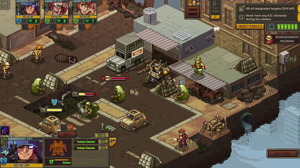 Игра Metal Slug Tactics, скриншот