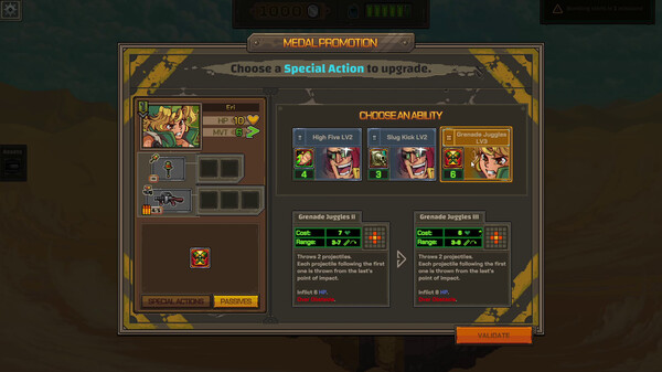 Игра Metal Slug Tactics, скриншот