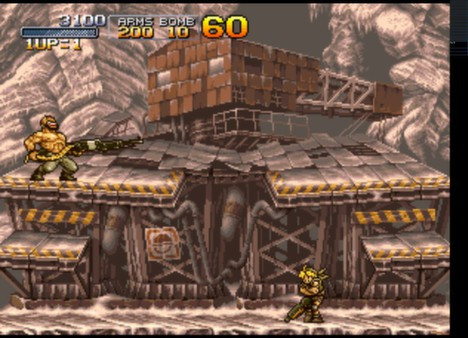 Игра METAL SLUG X, скриншот