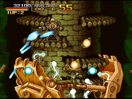 Игра METAL SLUG X, скриншот