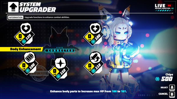 Игра METALLIC CHILD Chip Pack 500, скриншот