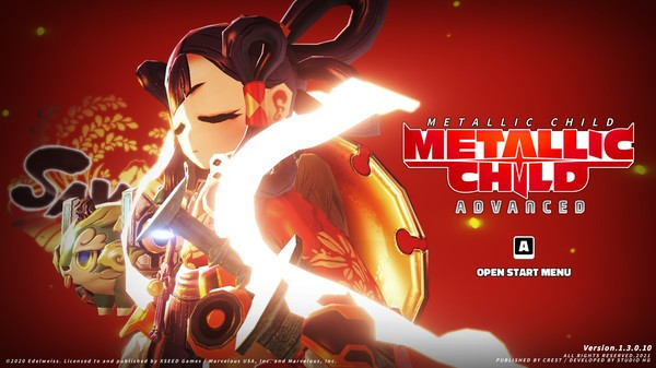 Игра METALLIC CHILD x Sakuna: Of Rice and Ruin Crossover "Of Rice and Cores", скриншот