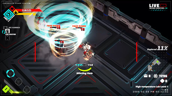 Игра METALLIC CHILD x Sakuna: Of Rice and Ruin Crossover "Of Rice and Cores", скриншот