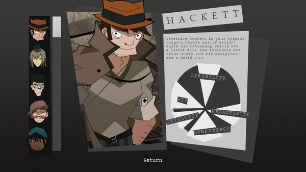 Игра Methods: The Detective Competition, скриншот