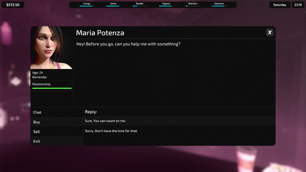 Игра Metro Sim Hustle, скриншот