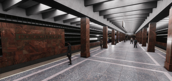 Игра Metro Simulator 2, скриншот