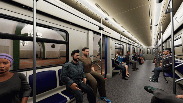 Игра Metro Simulator 2, скриншот