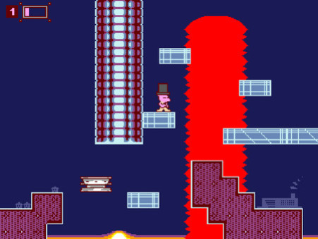 Игра Mibibli's Quest, скриншот