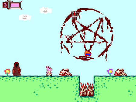 Игра Mibibli's Quest, скриншот