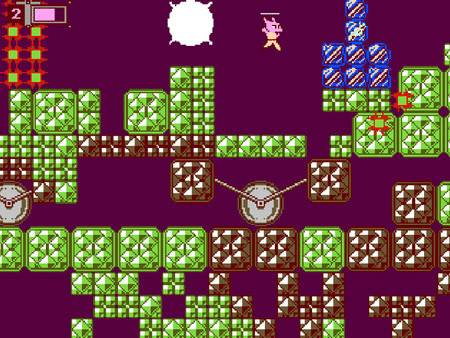 Игра Mibibli's Quest, скриншот