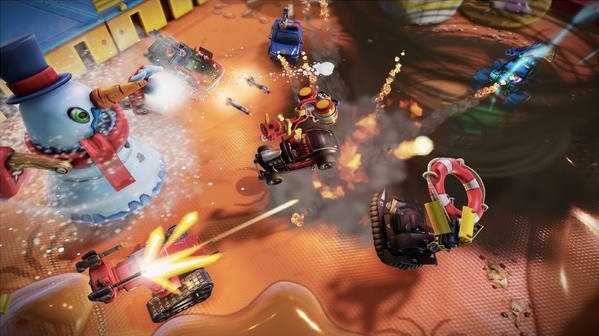 Игра Micro Machines World Series, скриншот