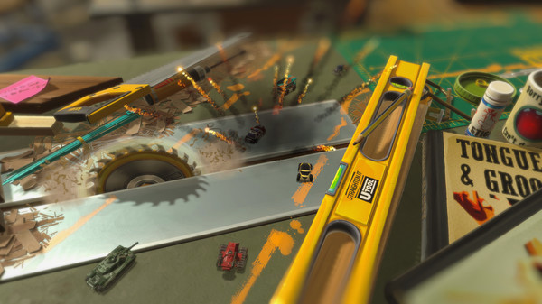 Игра Micro Machines World Series, скриншот