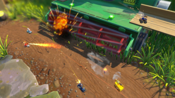 Игра Micro Machines World Series, скриншот