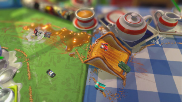 Игра Micro Machines World Series, скриншот