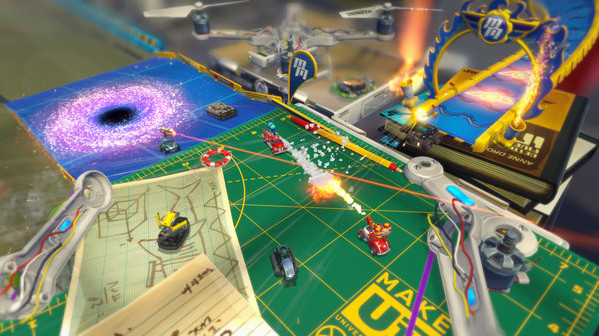 Игра Micro Machines World Series, скриншот