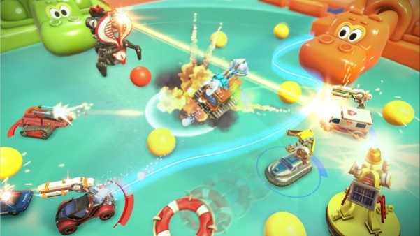 Игра Micro Machines World Series, скриншот